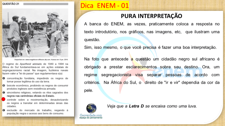 dica 1 enem