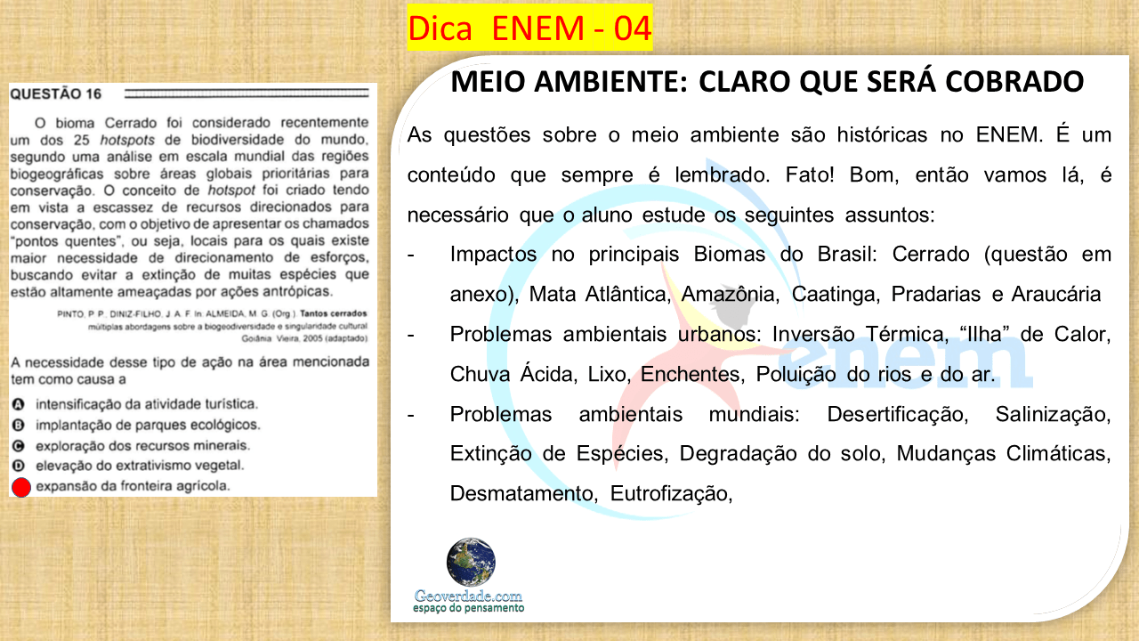 dica 4 enem