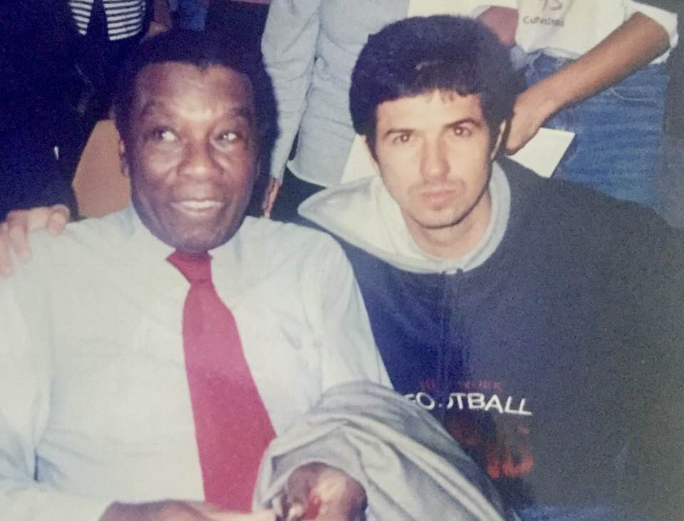 Milton Santos e eu!