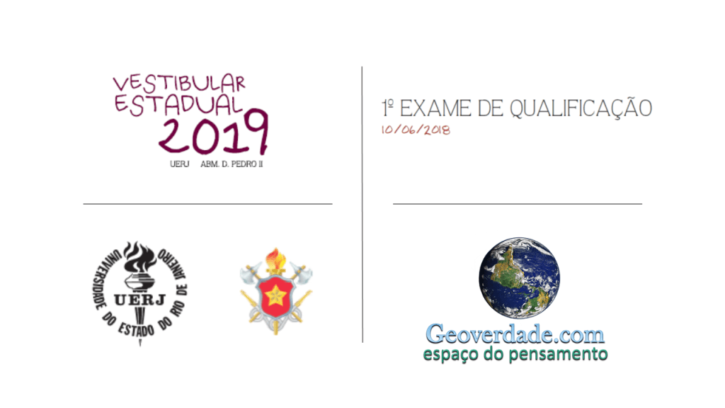UERJ 2019 – GABARITO HUMANAS COMENTADO – 1 EXAME DE&nbsp;CLASSIFICAÇÃO