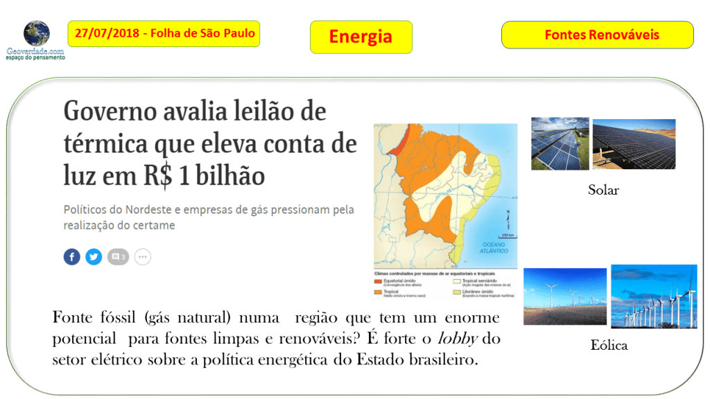 Lobby energético!