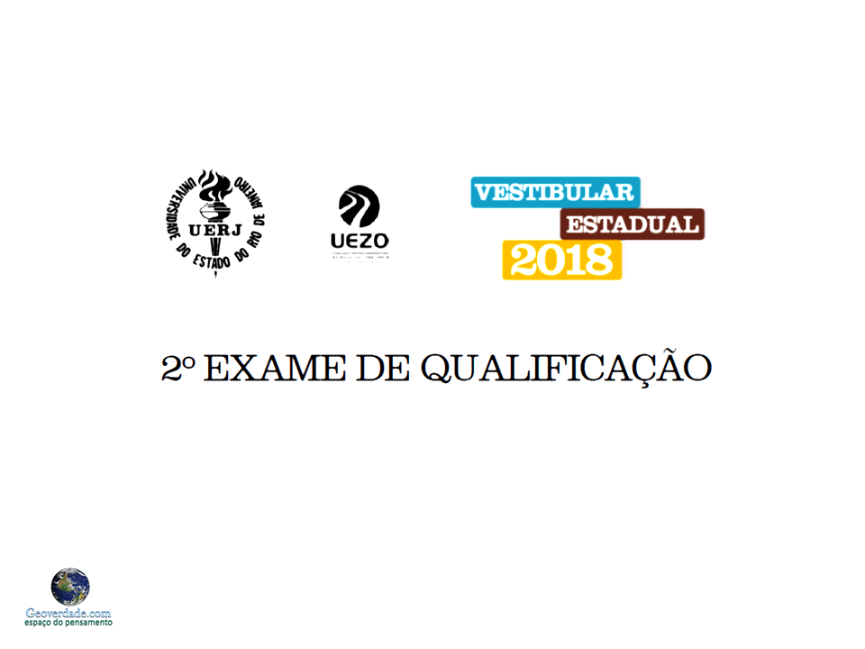 TEMAS DE HUMANAS COBRADOS NA UERJ 2018 (2&nbsp;EXAME)