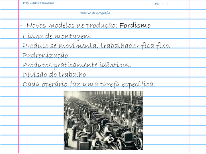slides da aula de Revoluções Industriais